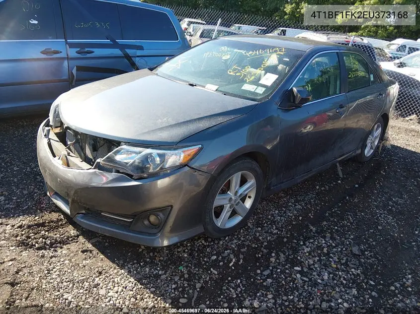 2014 Toyota Camry Se VIN: 4T1BF1FK2EU373168 Lot: 45469697