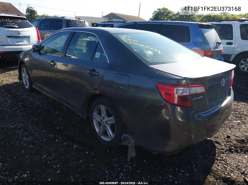 2014 Toyota Camry Se VIN: 4T1BF1FK2EU373168 Lot: 45469697