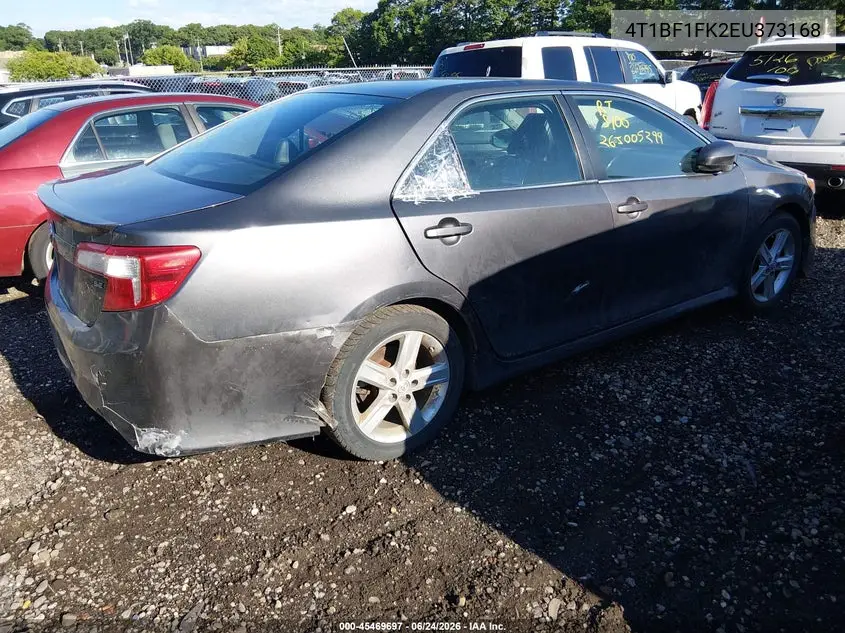 2014 Toyota Camry Se VIN: 4T1BF1FK2EU373168 Lot: 45469697