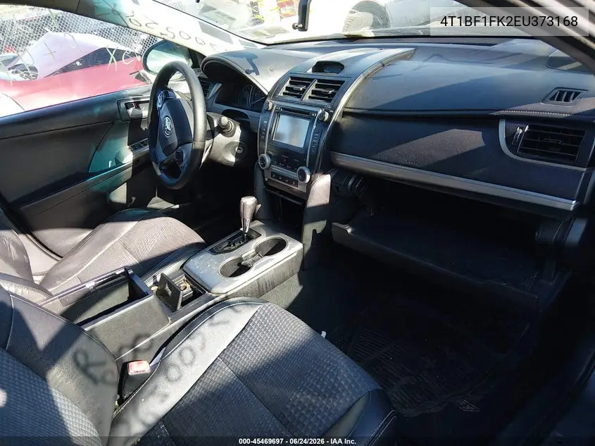 2014 Toyota Camry Se VIN: 4T1BF1FK2EU373168 Lot: 45469697
