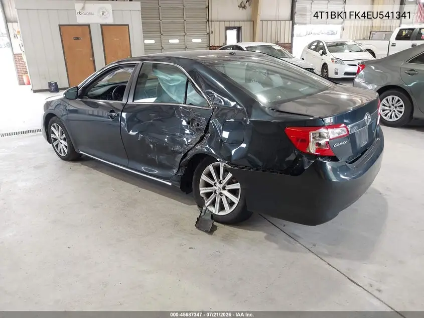 2014 Toyota Camry Xle V6 VIN: 4T1BK1FK4EU541341 Lot: 45687347