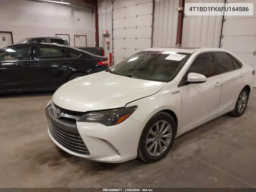 4T1BD1FK6FU164586 2015 Toyota Camry Hybrid Xle