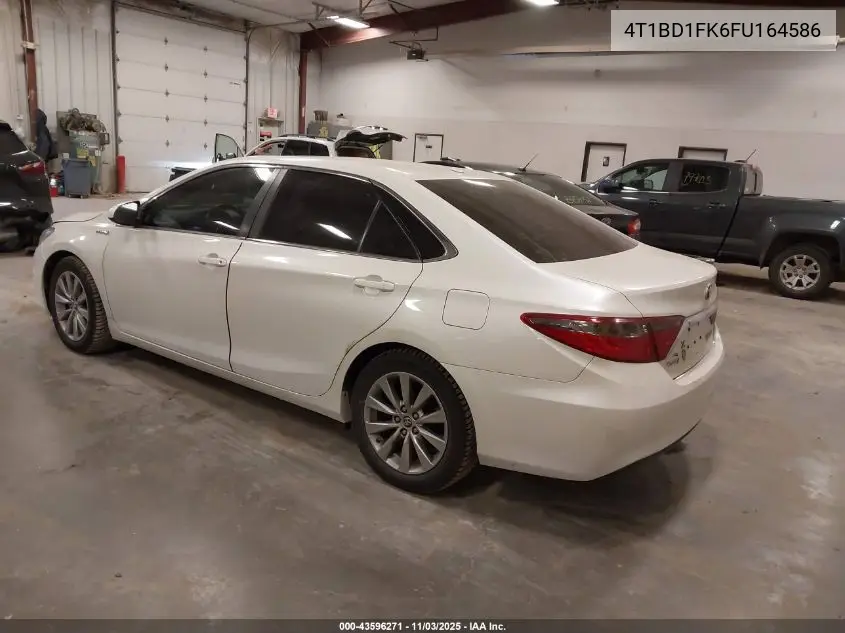 4T1BD1FK6FU164586 2015 Toyota Camry Hybrid Xle