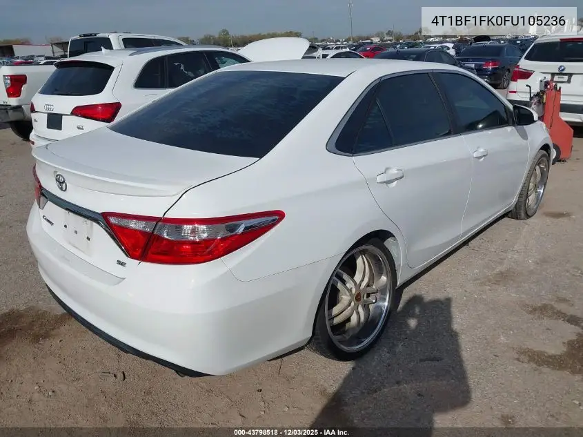 4T1BF1FK0FU105236 2015 Toyota Camry Se
