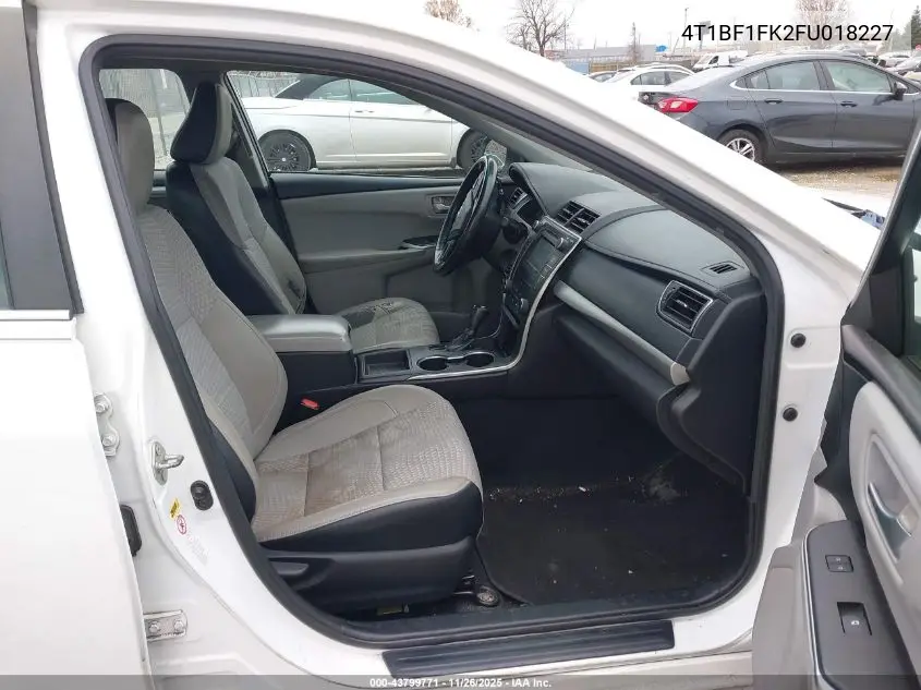4T1BF1FK2FU018227 2015 Toyota Camry Se