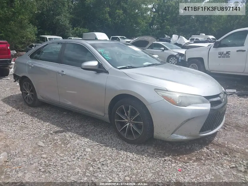 2015 Toyota Camry Xse VIN: 4T1BF1FK3FU897141 Lot: 45601014