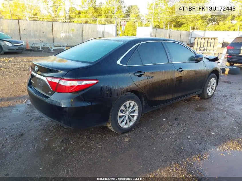 4T1BF1FK1GU172445 2016 Toyota Camry Le