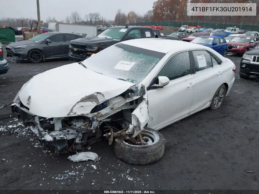 4T1BF1FK3GU201914 2016 Toyota Camry Se