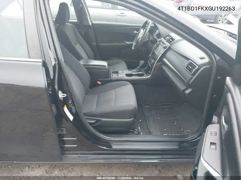 4T1BD1FKXGU192263 2016 Toyota Camry Hybrid Le