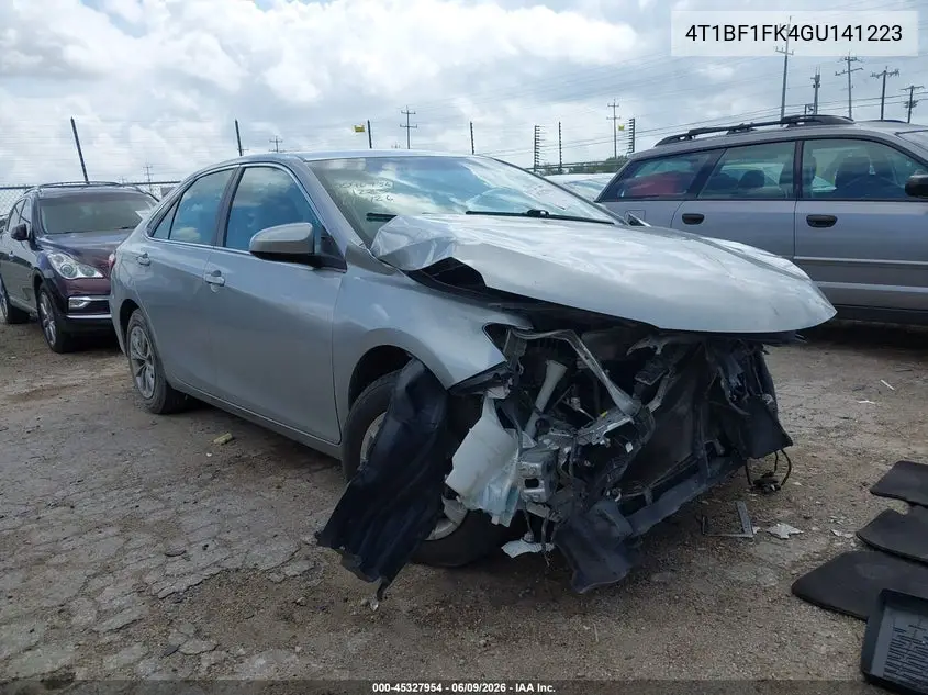 2016 Toyota Camry Le VIN: 4T1BF1FK4GU141223 Lot: 45327954