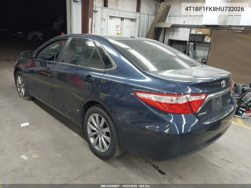 4T1BF1FK8HU732026 2017 Toyota Camry Xle