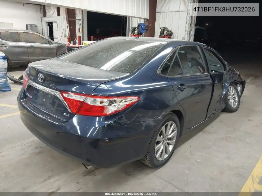 4T1BF1FK8HU732026 2017 Toyota Camry Xle