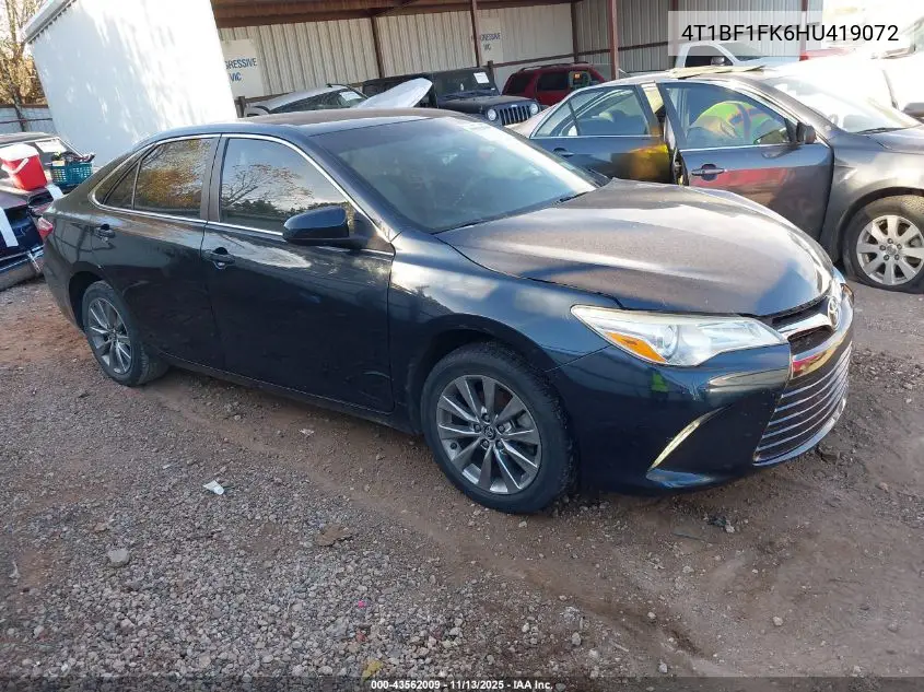 4T1BF1FK6HU419072 2017 Toyota Camry Xle