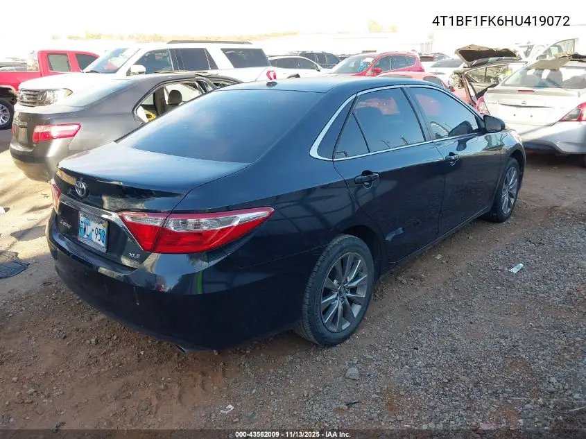 4T1BF1FK6HU419072 2017 Toyota Camry Xle