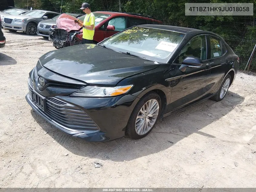 2018 Toyota Camry Xle V6 VIN: 4T1BZ1HK9JU018058 Lot: 45471650