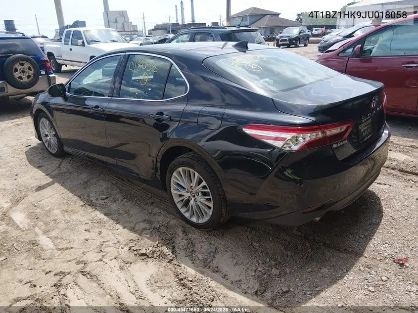 2018 Toyota Camry Xle V6 VIN: 4T1BZ1HK9JU018058 Lot: 45471650