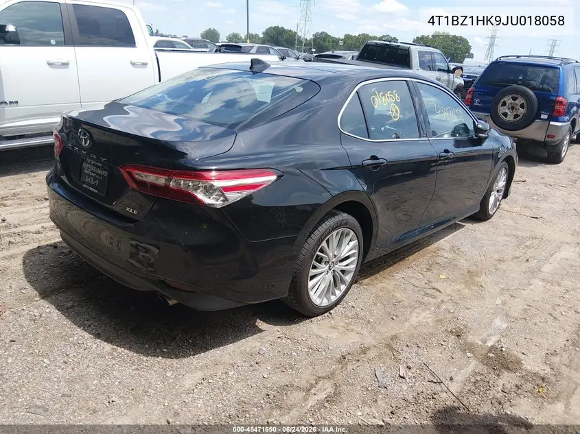2018 Toyota Camry Xle V6 VIN: 4T1BZ1HK9JU018058 Lot: 45471650