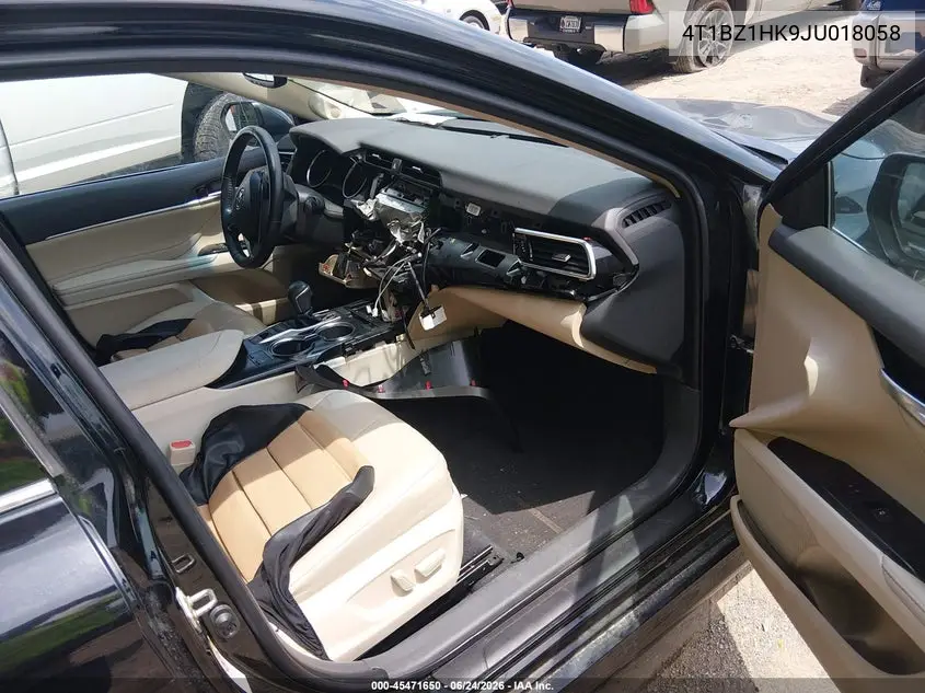 2018 Toyota Camry Xle V6 VIN: 4T1BZ1HK9JU018058 Lot: 45471650