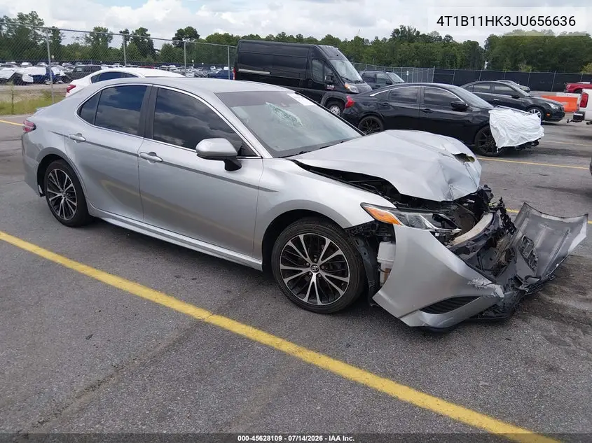2018 Toyota Camry Se VIN: 4T1B11HK3JU656636 Lot: 45628109