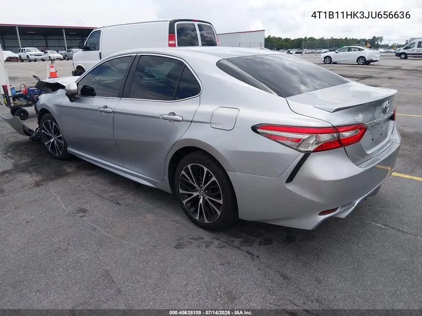 2018 Toyota Camry Se VIN: 4T1B11HK3JU656636 Lot: 45628109