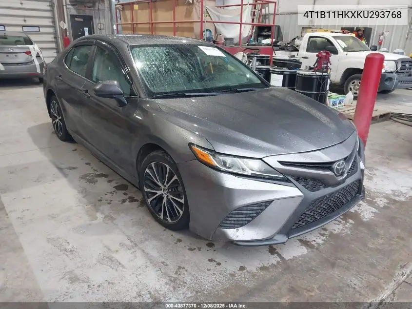 4T1B11HKXKU293768 2019 Toyota Camry Se