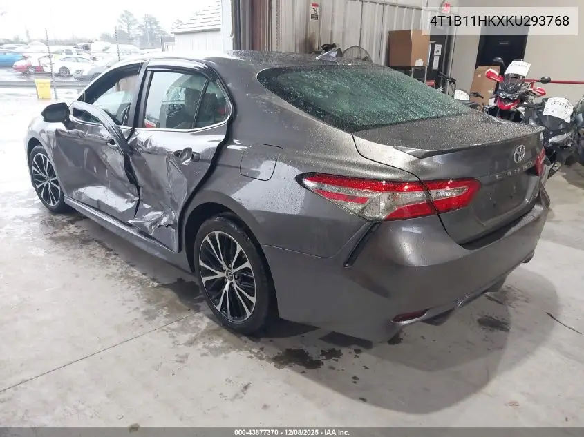 4T1B11HKXKU293768 2019 Toyota Camry Se