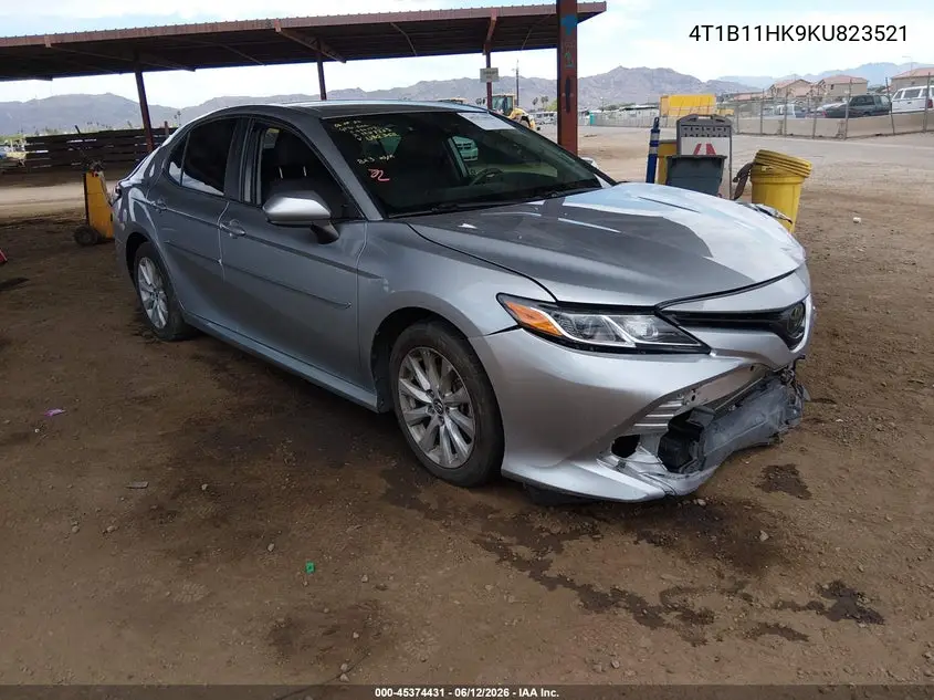 2019 Toyota Camry Le VIN: 4T1B11HK9KU823521 Lot: 45374431