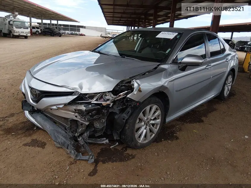 2019 Toyota Camry Le VIN: 4T1B11HK9KU823521 Lot: 45374431
