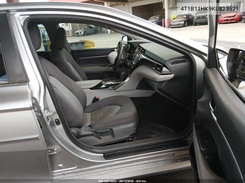 2019 Toyota Camry Le VIN: 4T1B11HK9KU823521 Lot: 45374431
