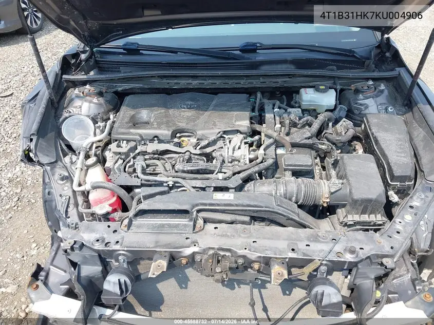 2019 Toyota Camry Hybrid Le VIN: 4T1B31HK7KU004906 Lot: 45588732