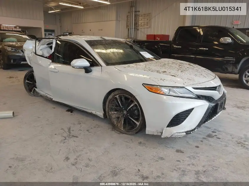 4T1K61BK5LU015341 2020 Toyota Camry Xse Awd