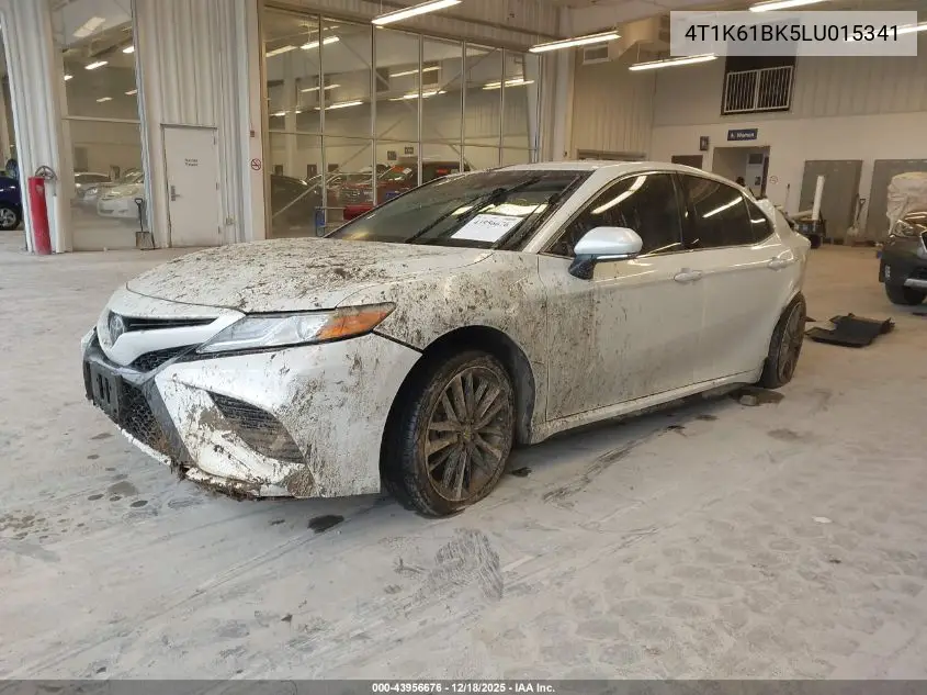 4T1K61BK5LU015341 2020 Toyota Camry Xse Awd