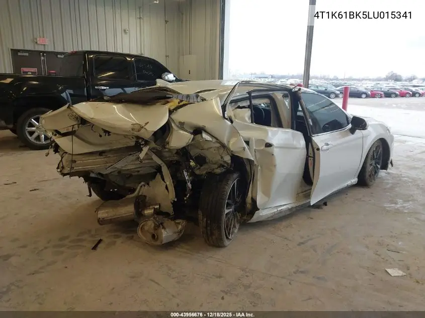 4T1K61BK5LU015341 2020 Toyota Camry Xse Awd