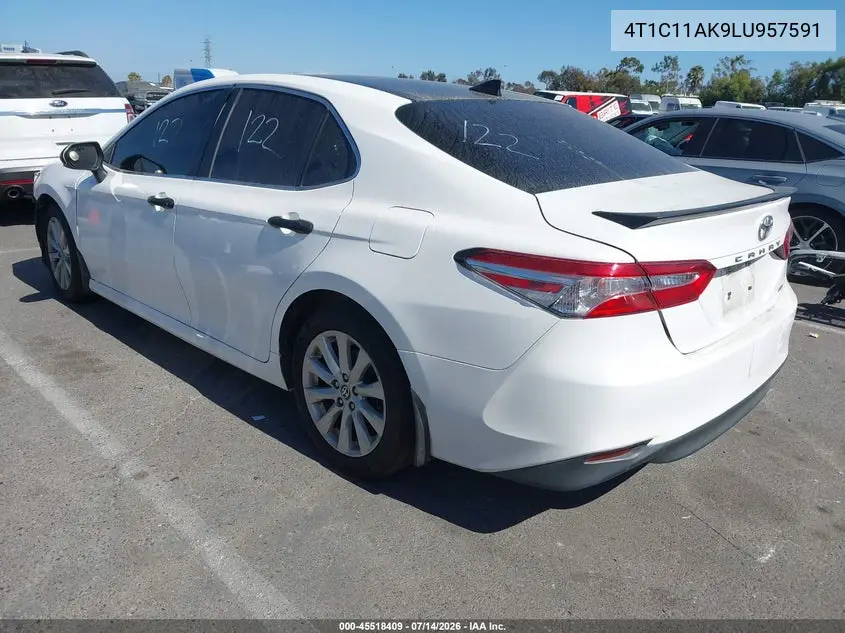 2020 Toyota Camry Le VIN: 4T1C11AK9LU957591 Lot: 45518409
