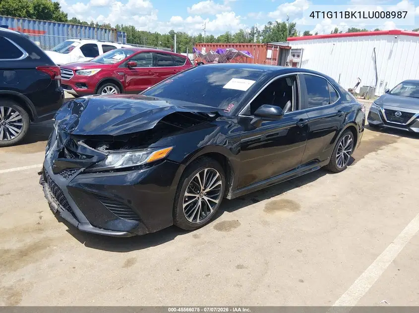 2020 Toyota Camry Se Awd VIN: 4T1G11BK1LU008987 Lot: 45566075
