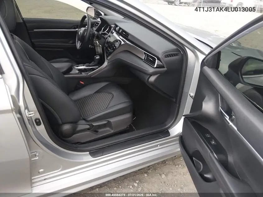2020 Toyota Camry Se Hybrid VIN: 4T1J31AK4LU013005 Lot: 45584378