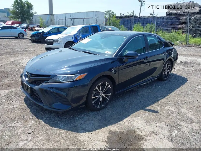 2020 Toyota Camry Se Awd VIN: 4T1G11BKXLU013914 Lot: 45634695
