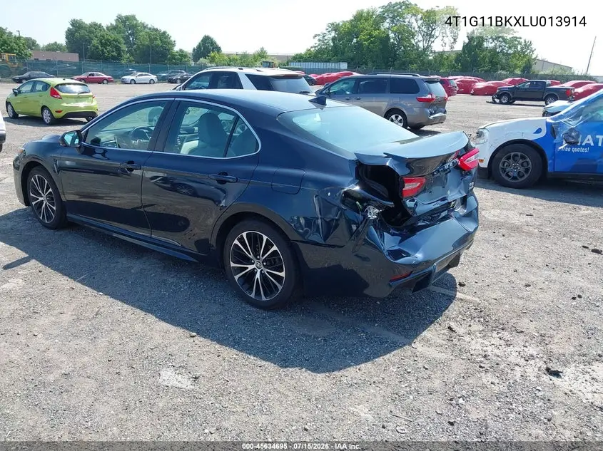 2020 Toyota Camry Se Awd VIN: 4T1G11BKXLU013914 Lot: 45634695