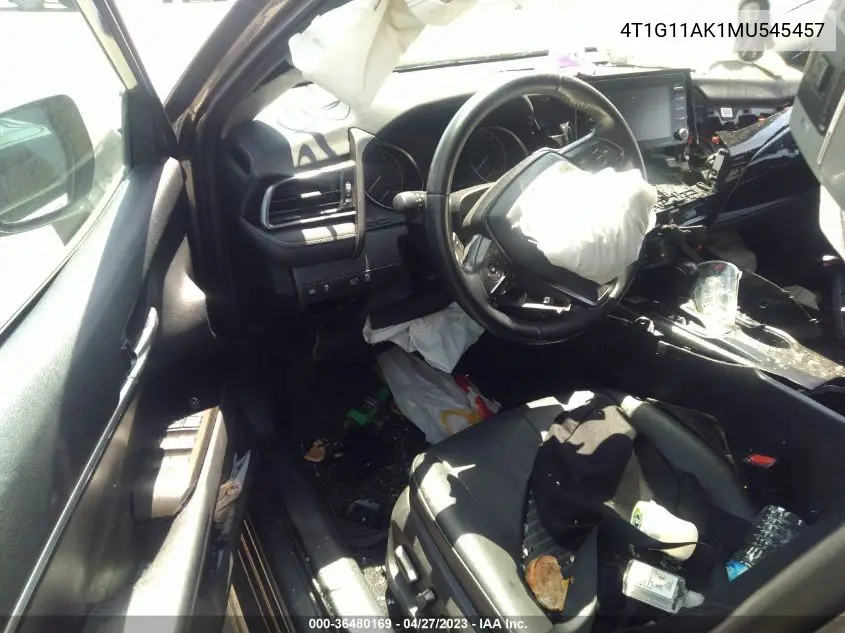 4T1G11AK1MU545457 2021 Toyota Camry Se