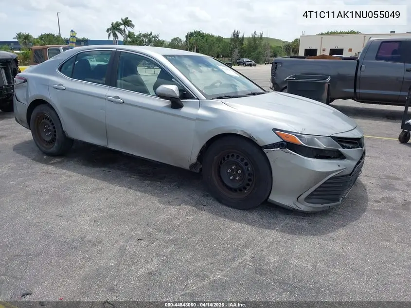 4T1C11AK1NU055049 2022 Toyota Camry Le