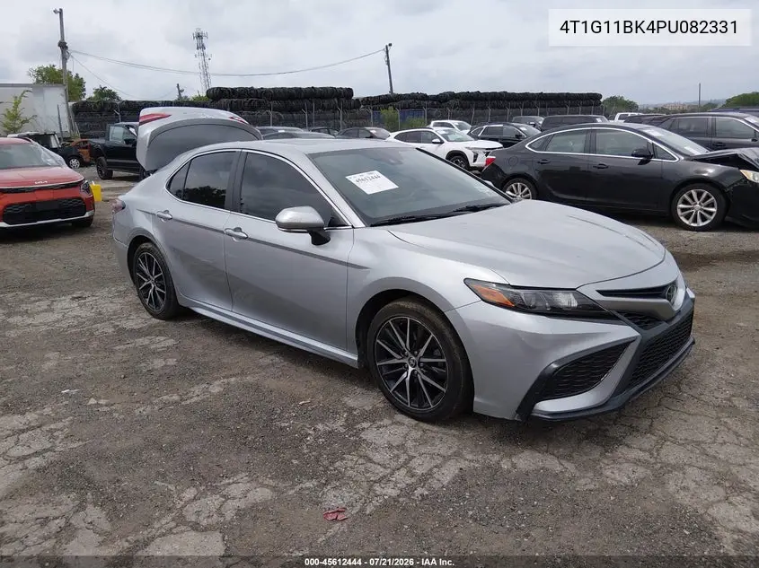 2023 Toyota Camry Se Awd VIN: 4T1G11BK4PU082331 Lot: 45612444
