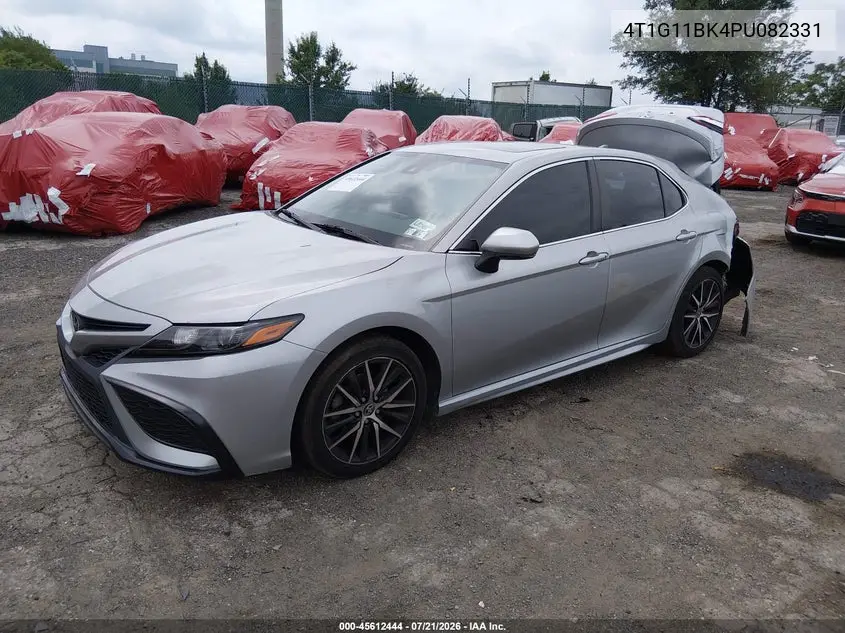 2023 Toyota Camry Se Awd VIN: 4T1G11BK4PU082331 Lot: 45612444