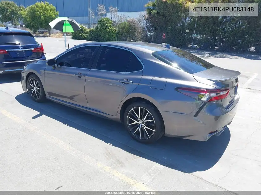 2023 Toyota Camry Se Awd VIN: 4T1S11BK4PU083148 Lot: 45645393
