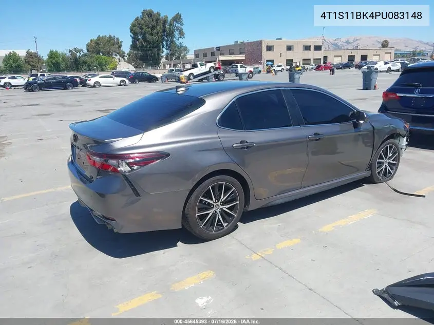 2023 Toyota Camry Se Awd VIN: 4T1S11BK4PU083148 Lot: 45645393