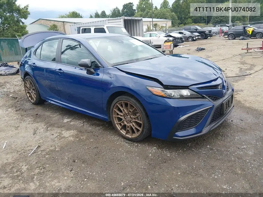 2023 Toyota Camry Se Nightshade Edition Awd VIN: 4T1T11BK4PU074082 Lot: 45685879