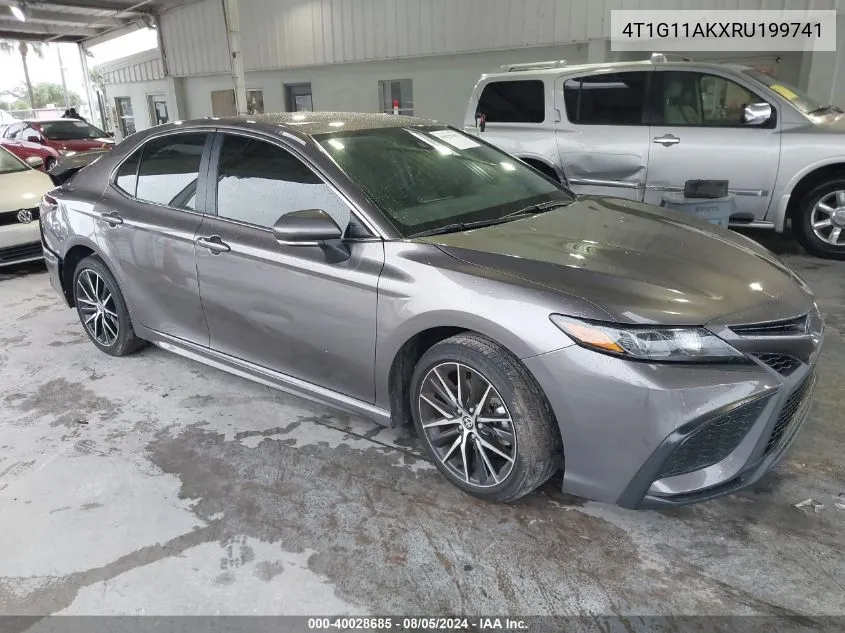 4T1G11AKXRU199741 2024 Toyota Camry Se