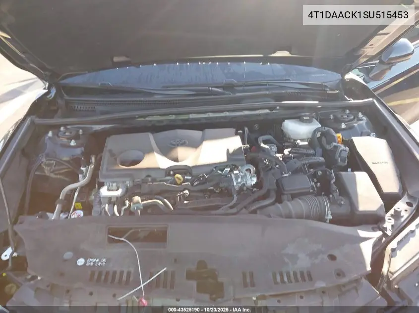 4T1DAACK1SU515453 2025 Toyota Camry Se