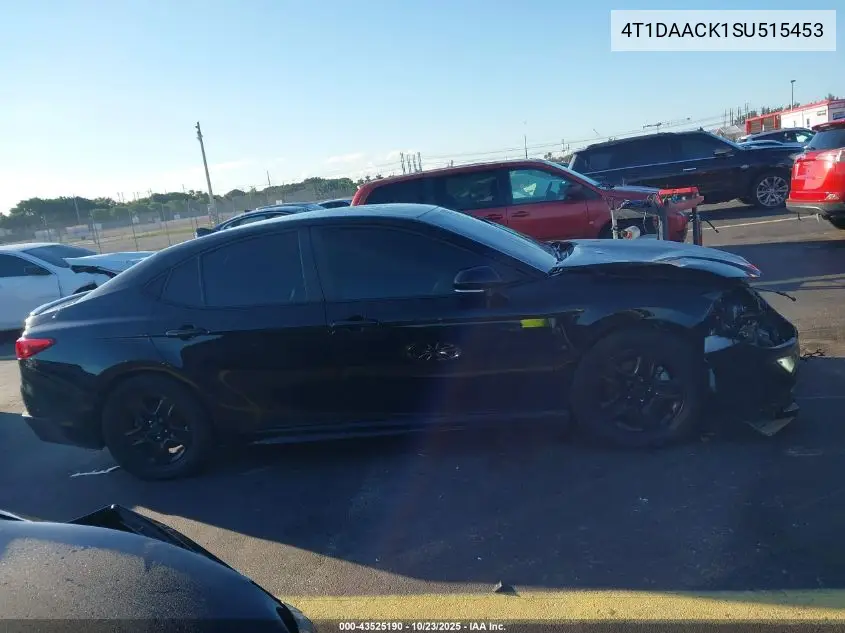 4T1DAACK1SU515453 2025 Toyota Camry Se
