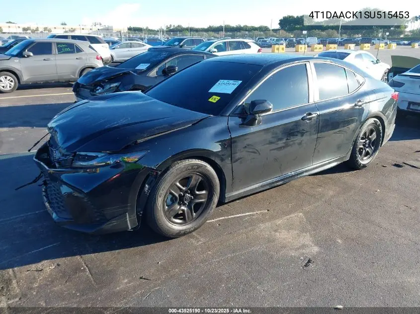 4T1DAACK1SU515453 2025 Toyota Camry Se