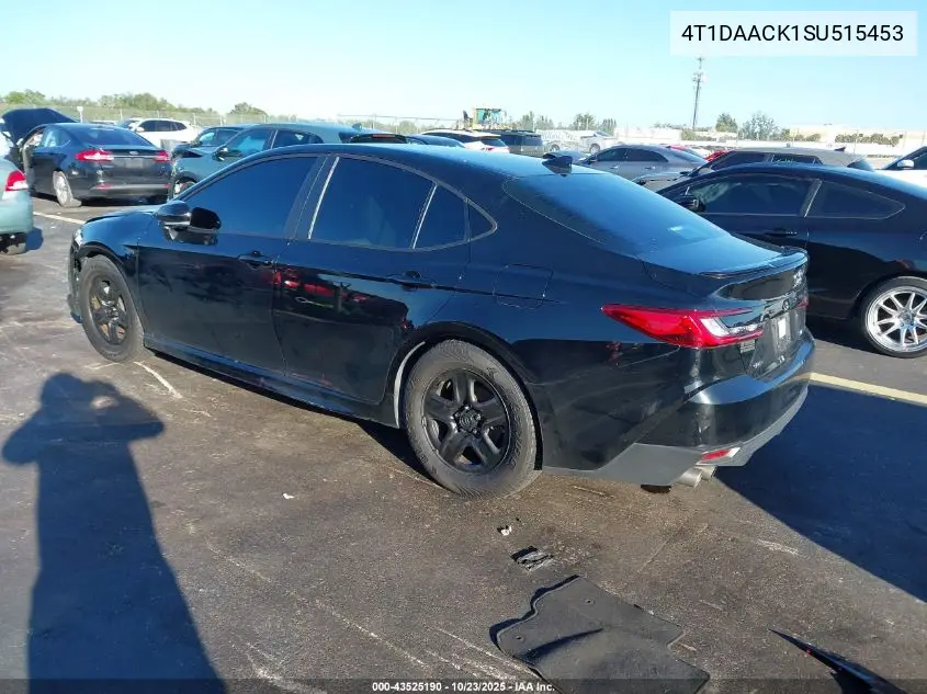 4T1DAACK1SU515453 2025 Toyota Camry Se
